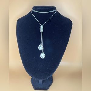 Super sparkly adjustable bolo style necklace